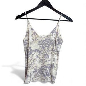 Wilfred Free Light Purple Floral Tank Top